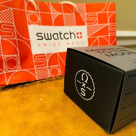 Omega X Swatch Bioceramic Moonswatch Mission to the Moon Gray Watch NIB Warranty - Picture 7 of 11